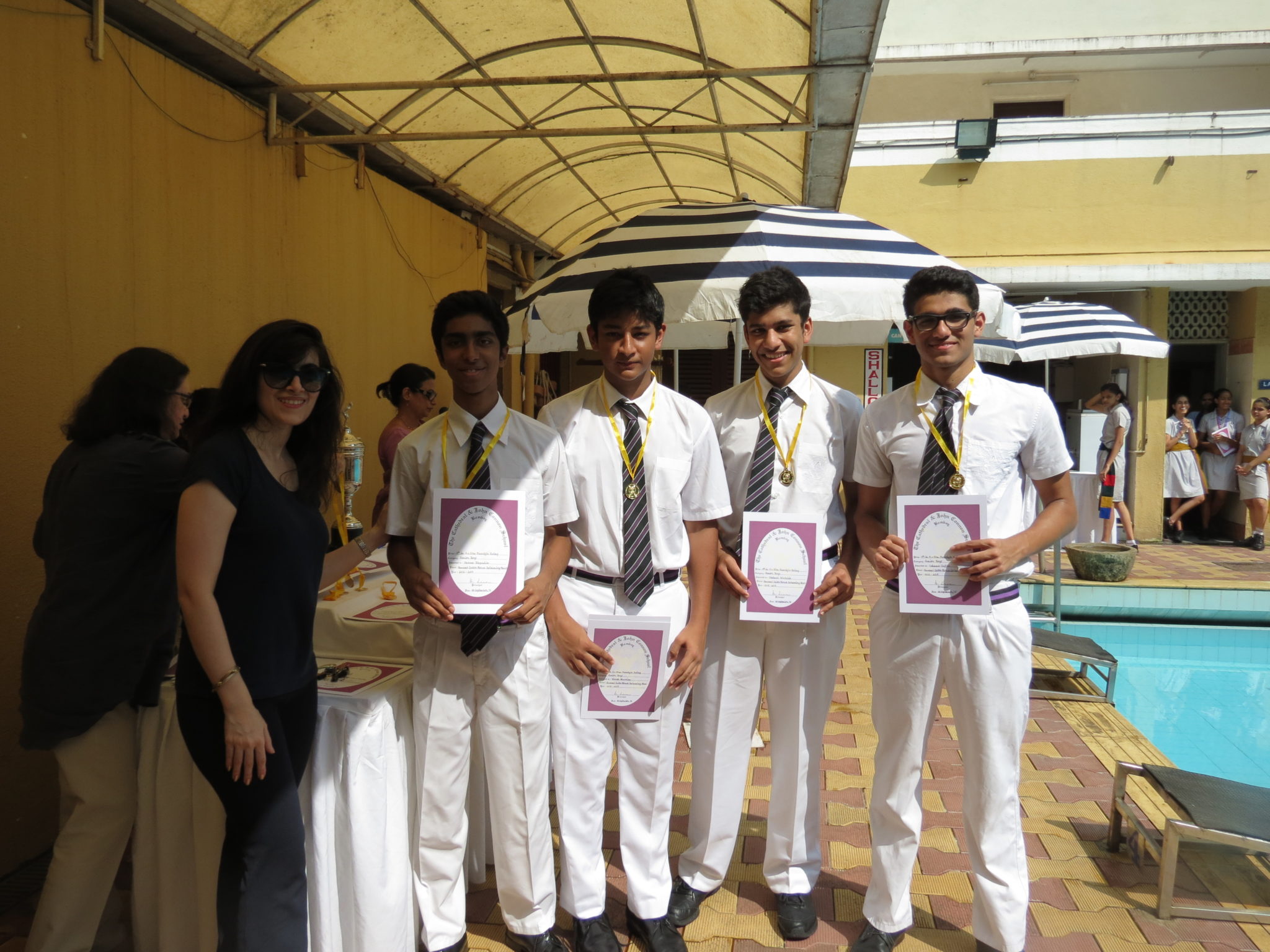 INTER HOUSE SWIMMING WINNERS